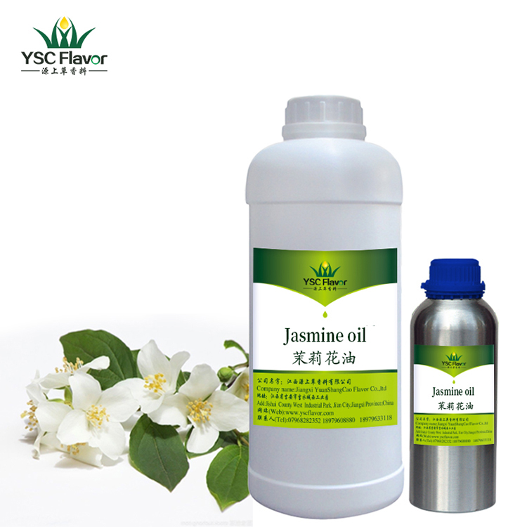 Private label pure natural jasmine whitening body massage oil