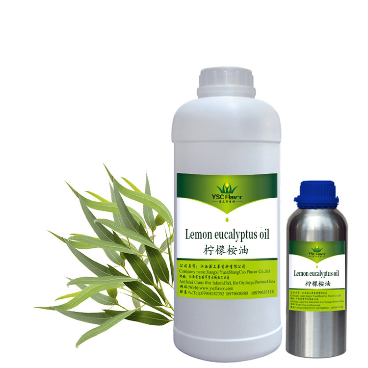 100% pure natural organic lemon eucalyptus essential oil